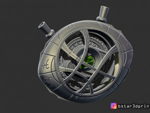 eye of agamotto - time stone - - doctor strange - marvel Modelo de Impressão 3D