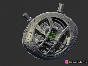 eye of agamotto - time stone - - doctor strange - marvel 3D Print Model