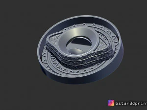 eye of agamotto - time stone - - doctor strange - marvel 3D Print Model