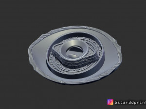 eye of agamotto - time stone - - doctor strange - marvel Modelo de Impressão 3D