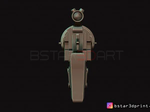 boba fett blaster ee 3 - carbine rifle - star wars for cosplay 3D Print Model