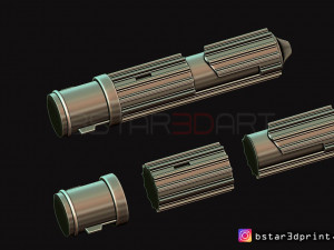 boba fett blaster ee 3 - carbine rifle - star wars for cosplay 3D Принт Модель