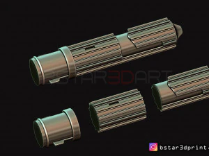 boba fett blaster ee 3 - carbine rifle - star wars for cosplay 3D Print Model