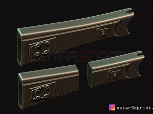 boba fett blaster ee 3 - carbine rifle - star wars for cosplay 3D Print Model