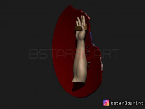 captain america shield damaged - infinity war - endgame-marvel 3d print 3D Print Model