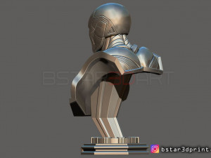 ironman mark 85 bust - infinity war - endgame - from marvel 3d print model 3D Druckmodell