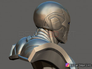 ironman mark 85 bust - infinity war - endgame - from marvel 3d print model 3D Druckmodell