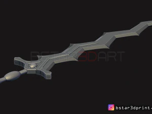 fire emblem awakening robin levin sword - cosplay 3d print model 3D Print Model