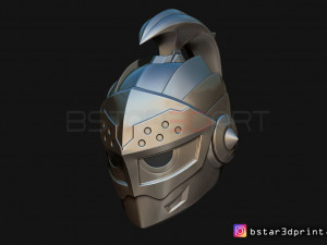 kamen rider brave - helmet for cosplay 3d print model 3Dプリントモデル