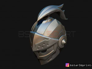 kamen rider brave - helmet for cosplay 3d print model 3D Print Model