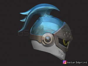 kamen rider brave - helmet for cosplay 3d print model 3Dプリントモデル