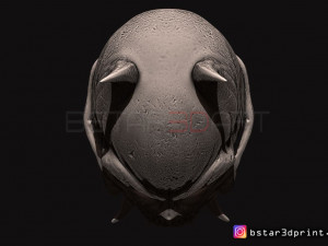 oni skull mask - hannya mask-devil mask for cosplay 3d print model 3D Print Model