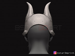oni skull mask - hannya mask-devil mask for cosplay 3d print model 3D Print Model
