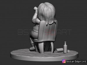 thor fat chibi version - avenger 4 - endgame - from marvel 3d print 3D-printmodel