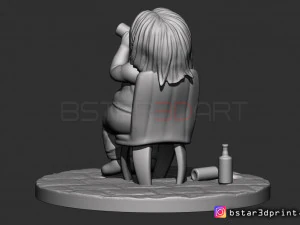 thor fat chibi version - avenger 4 - endgame - from marvel 3d print 3D Print Model