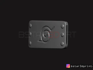 naruto headband - akatsuki itachi headband for cosplay 3D Print Model