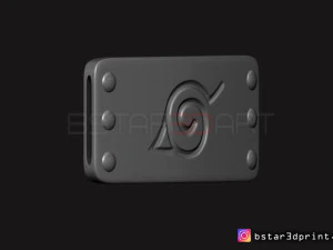 naruto headband - akatsuki itachi headband for cosplay 3D Print Model