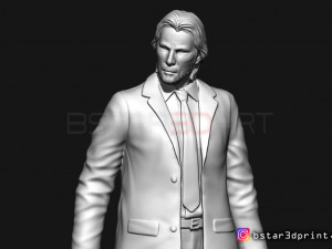 keanu reeves - john wick 3d print Model Cetak 3D