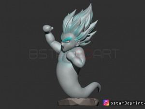 goten ks ghost version 02 from dragon ball z 3D 打印模型