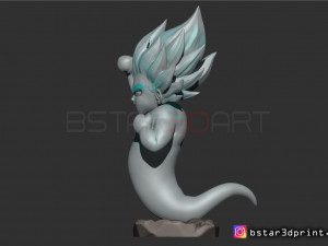 goten ks ghost version 02 from dragon ball z 3D 打印模型