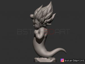 goten ks ghost version 02 from dragon ball z 3D Print Model