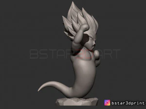 goten ks ghost version 02 from dragon ball z 3D Print Model