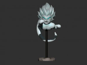 gotenks ghost vers&atilde;o 01 de dragon ball z Modelo de Impressão 3D