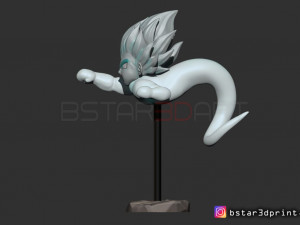 gotenks ghost version 01 from dragon ball z 3D प्रिंट मॉडल