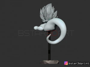 gotenks ghost version 01 from dragon ball z 3D Print Model