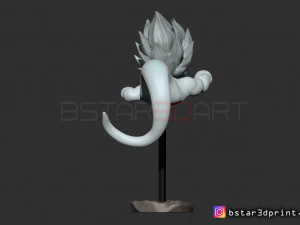 gotenks ghost version 01 from dragon ball z 3D Print Model