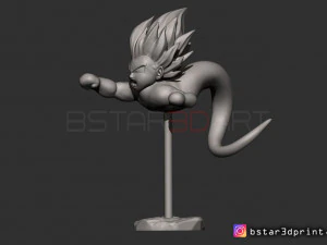 gotenks ghost version 01 from dragon ball z 3D Print Model
