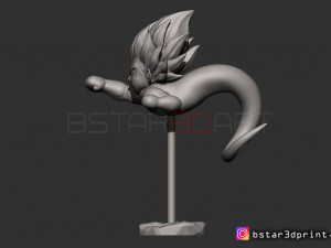 gotenks ghost version 01 from dragon ball z 3D प्रिंट मॉडल