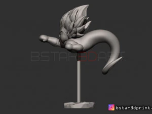 gotenks ghost version 01 from dragon ball z 3D Print Model