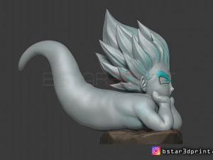 gotenks ghost version 03 from dragon ball z 3D Print Model