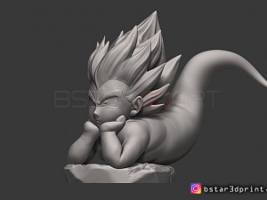 gotenks ghost version 03 from dragon ball z Modelo de Impressão 3D