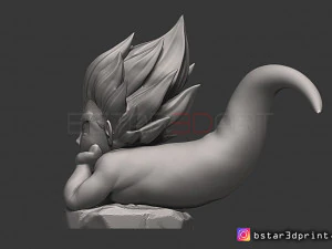 gotenks ghost version 03 from dragon ball z 3D Print Model