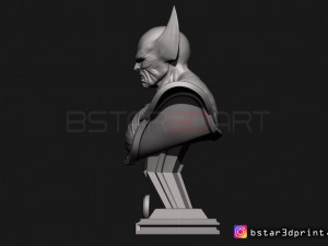 wolverine bust - x men - from marvel 3D Print Model