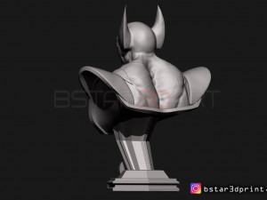wolverine bust - x men - from marvel 3D Print Model