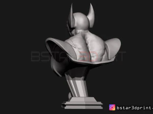 wolverine bust - x men - from marvel 3D Print Model