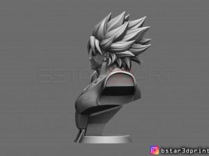 broly bust - from broly movie 2019 Modello di stampa 3D