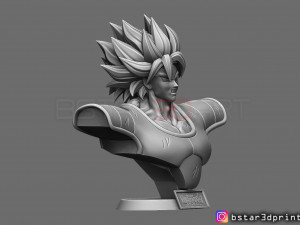 broly bust - from broly movie 2019 Modello di stampa 3D