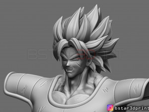 broly bust - from broly movie 2019 Modello di stampa 3D