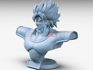 broly bust - from broly movie 2019 Modello di stampa 3D
