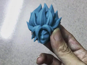 broly version 01 from broly movie 2019 3D Print Model