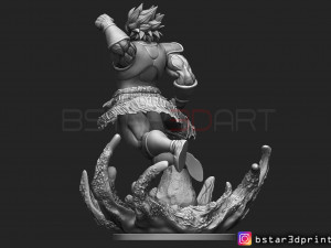 broly version 02 from broly movie 2019 Modèles 3D en vedette