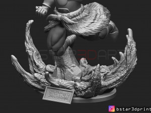 broly version 02 from broly movie 2019 Modèles 3D en vedette