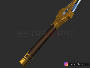 fire emblem awakening falchion sword - for cosplay Modèles 3D en vedette