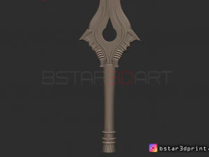 fire emblem awakening falchion sword - for cosplay 3D Print Model