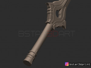 fire emblem awakening falchion sword - for cosplay Modèles 3D en vedette