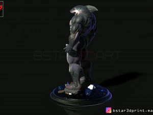 the shark man 3d print 3D Print Model